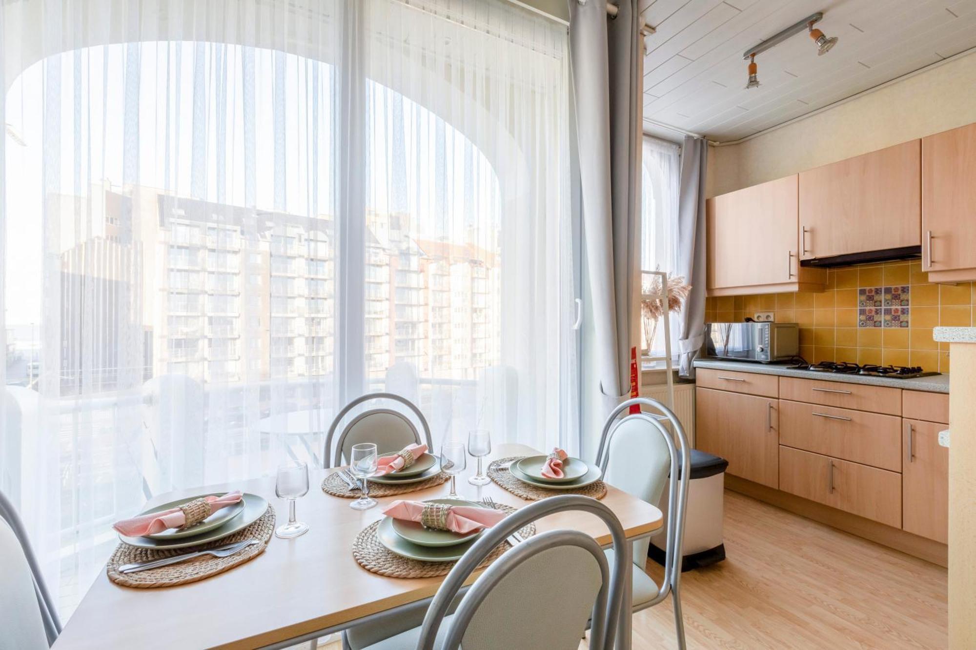 Cosy Apartment 150M From The Beach Blankenberge Exteriér fotografie
