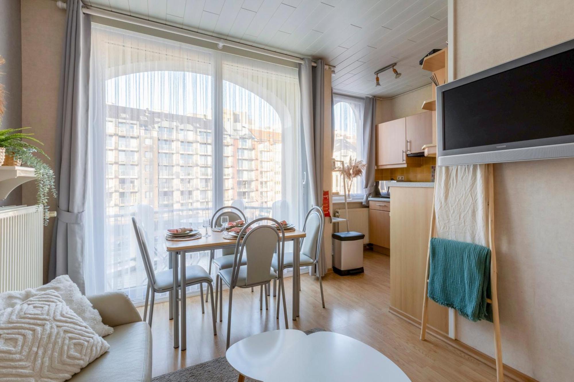 Cosy Apartment 150M From The Beach Blankenberge Exteriér fotografie